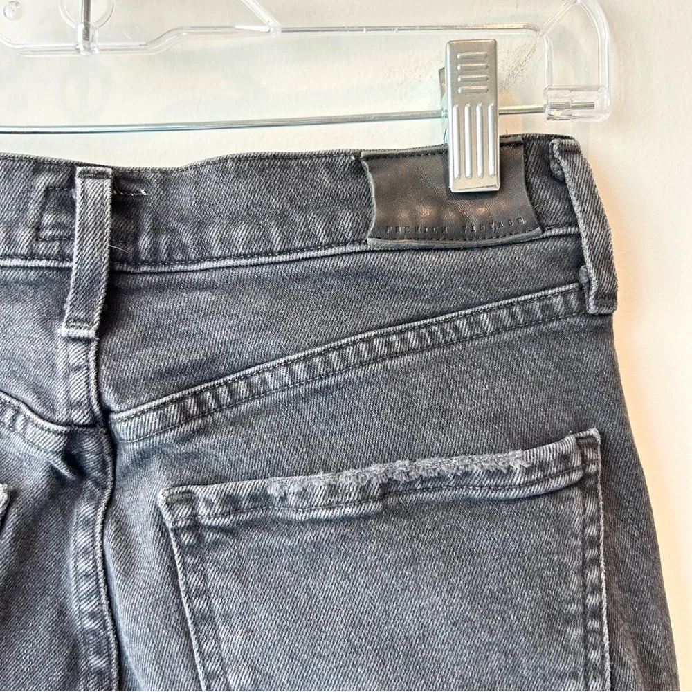 Citizens of Humanity Charlotte High Rise Straight Jeans Black Size 25